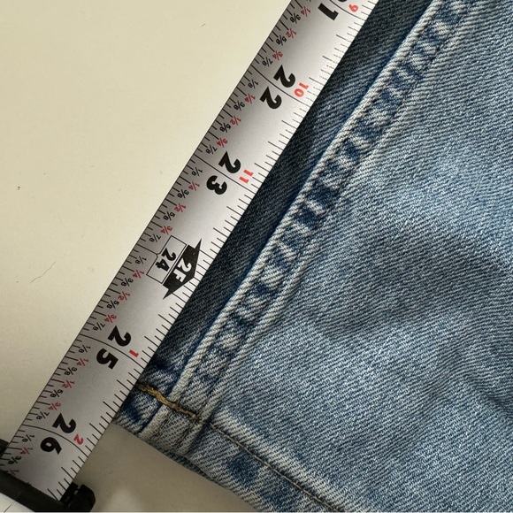 Everlane The Cheeky Jean Light Wash Denim Straight High Rise size 26 - Picture 7 of 9